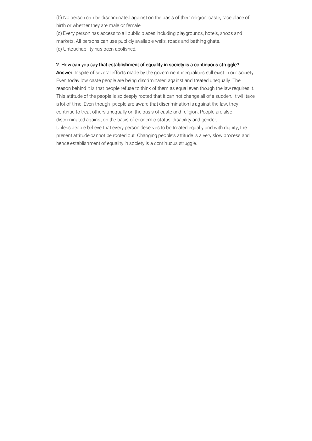 NCERT Solution For Class 7 Political Life-II - Page 5