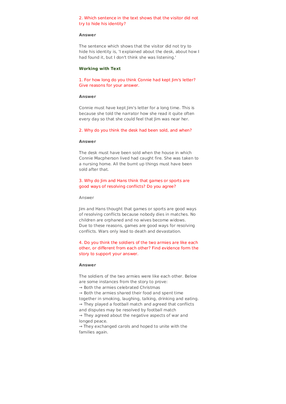 NCERT Solution For Class 8 Honeydew - Page 4