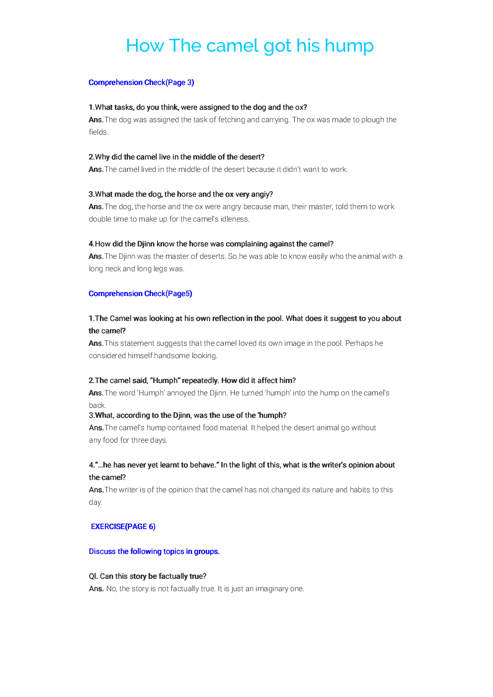 NCERT Solution For Class 8 Its So Happened - Page 2