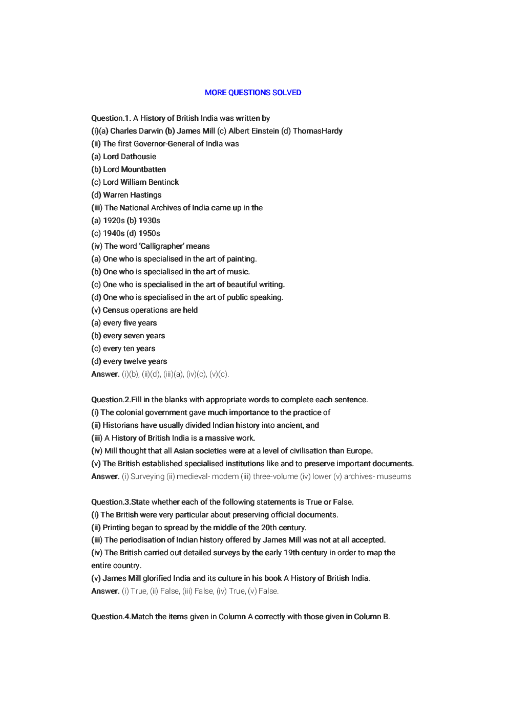 NCERT Solution For Class 8 Our Parts -III (Part-I-II) - Page 3