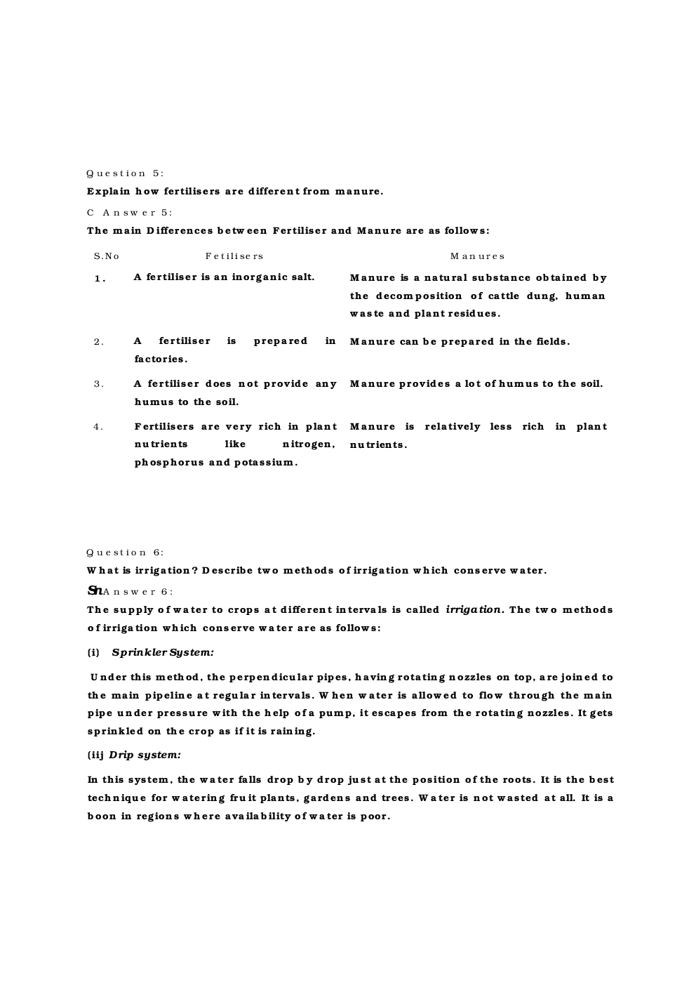 NCERT Solution For Class 8 Science - Page 4