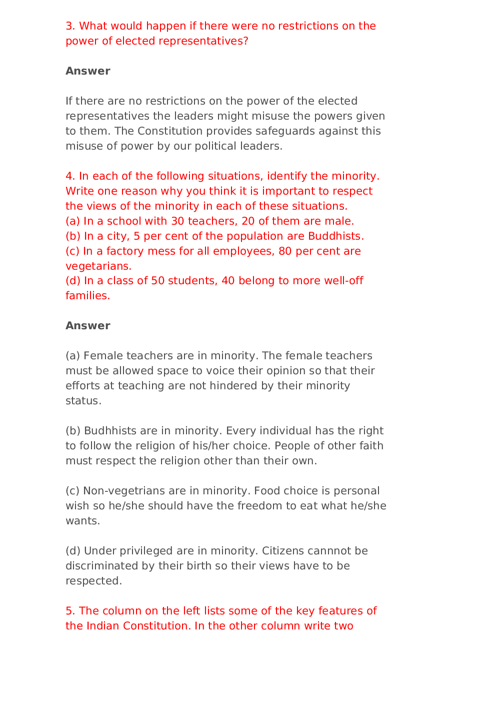 NCERT Solution For Class 8 Social And Political Life-III - Page 3