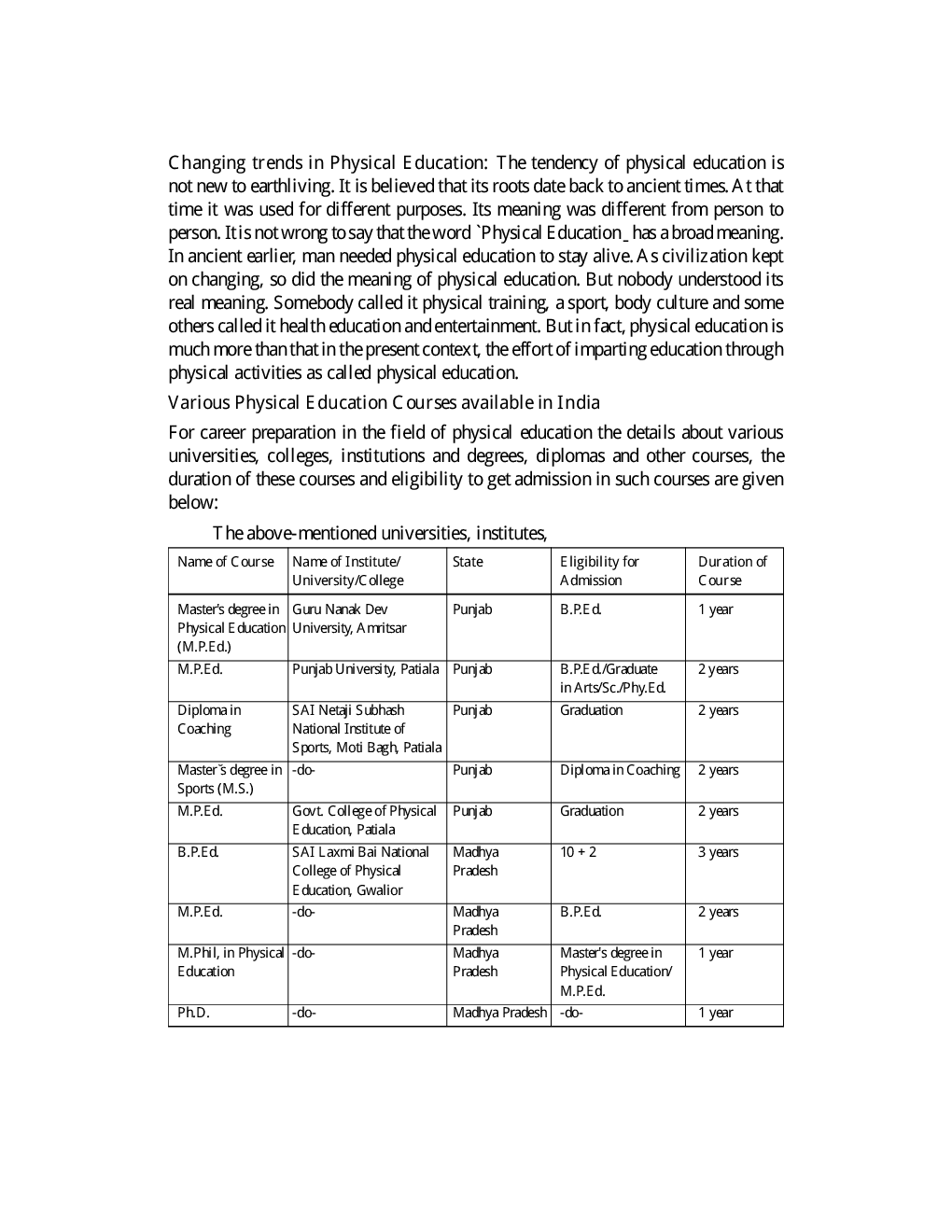 NCERT Solution For Class 11 Physical Education - Page 4