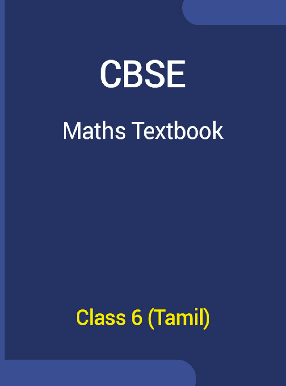 CBSE Maths Textbook For Class 6 (Tamil) - Page 1