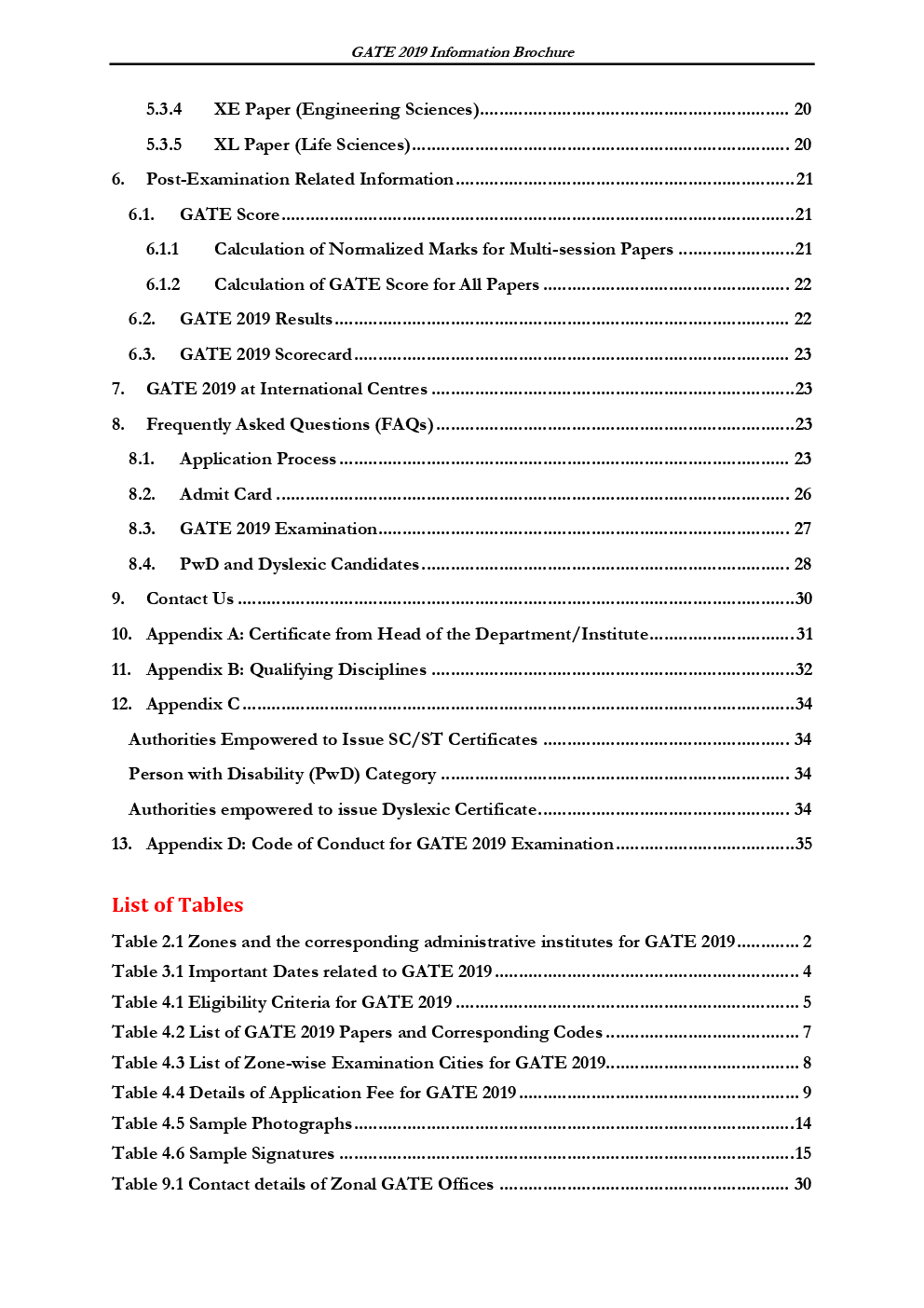 GATE 2019 Brochure For All Branches  - Page 4