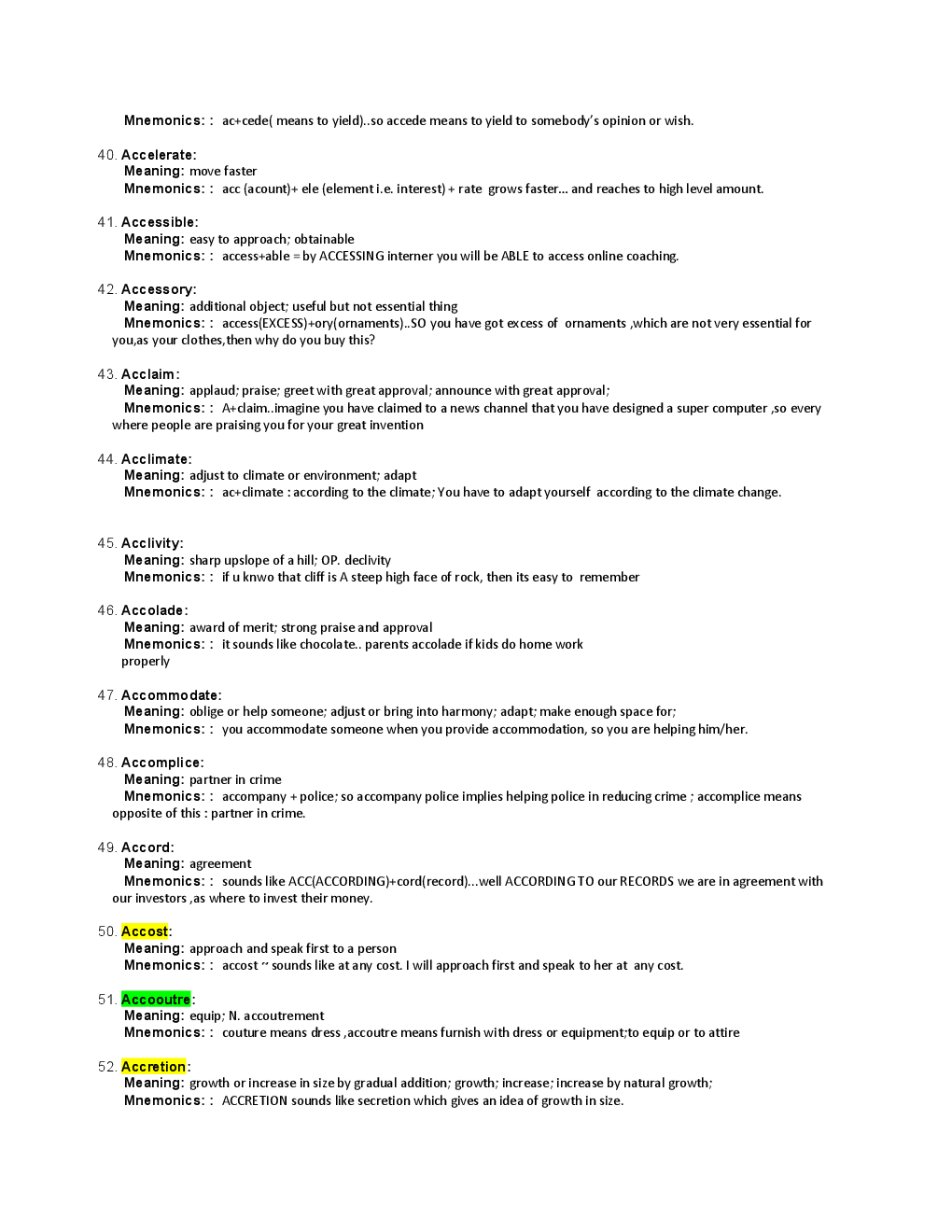 Barrons Mnemonics Vocabulary Tricks - Page 5
