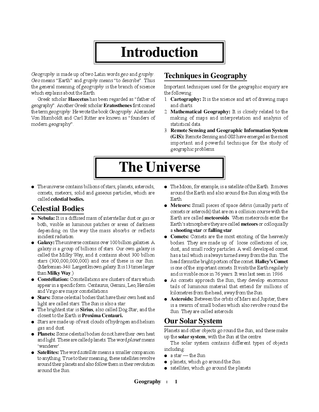 Geography Study Material - Page 2