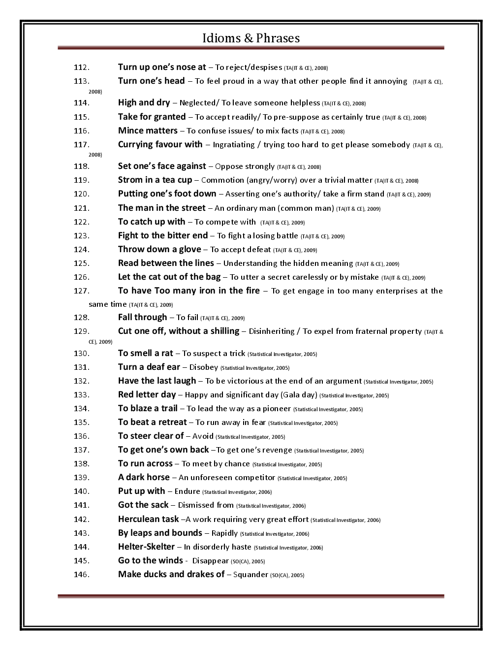 English Grammar Study Material - Page 5