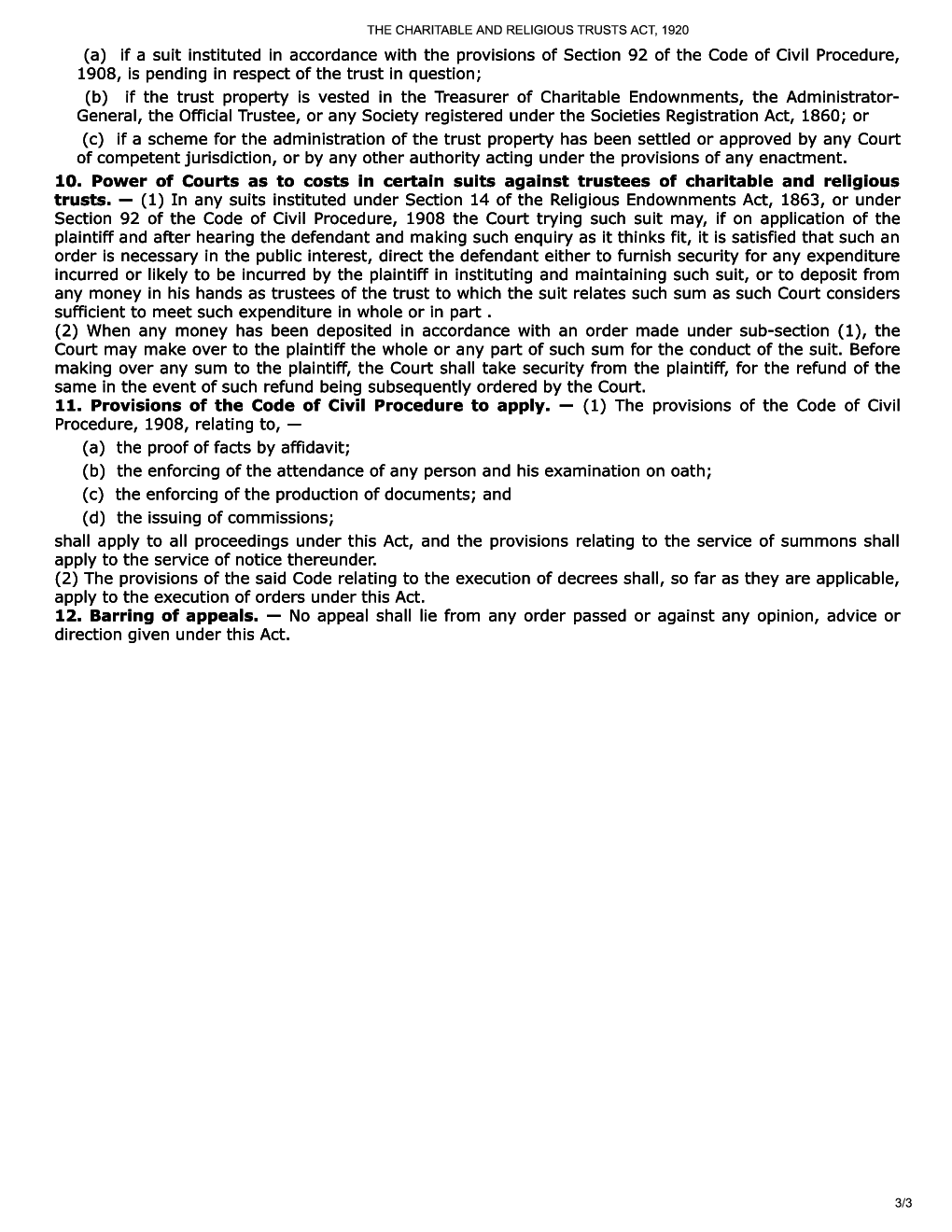 The Charitable And Religious Trusts Act, 1920 - Page 4
