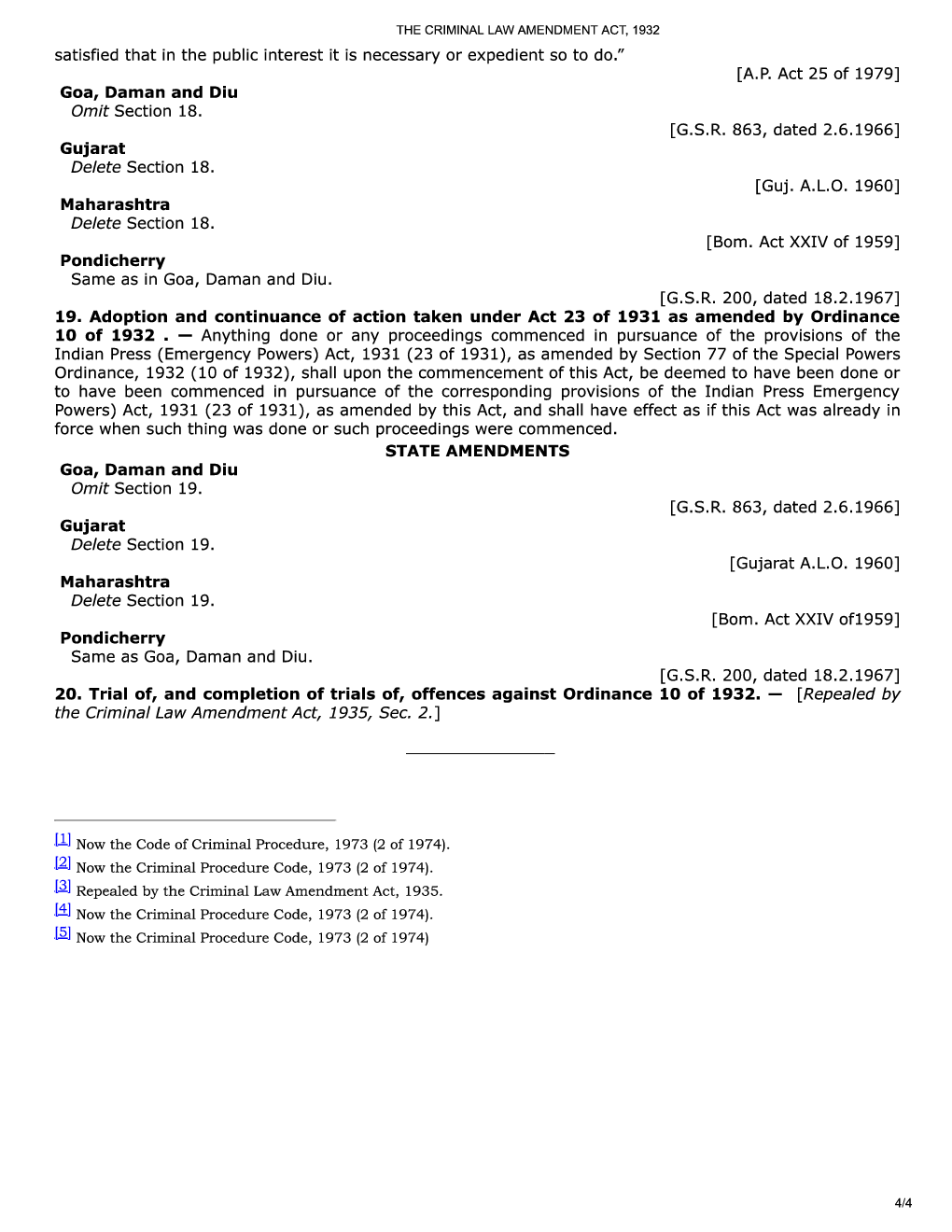 The Criminal Law Amendment Act, 1932 - Page 5