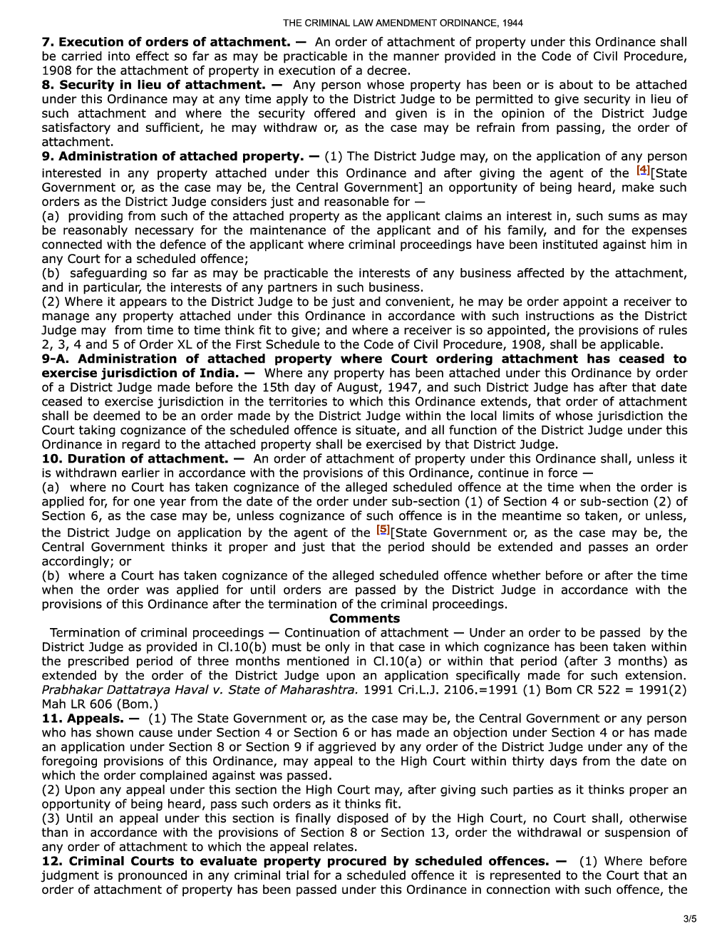 The Criminal Law Amendment Ordinance, 1944 - Page 4