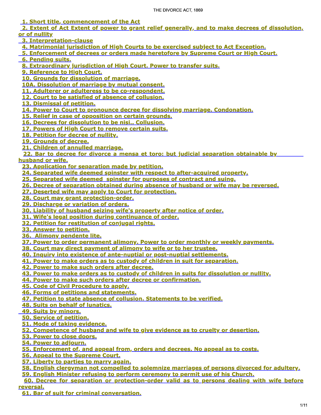 The Divorce Act, 1869 - Page 2