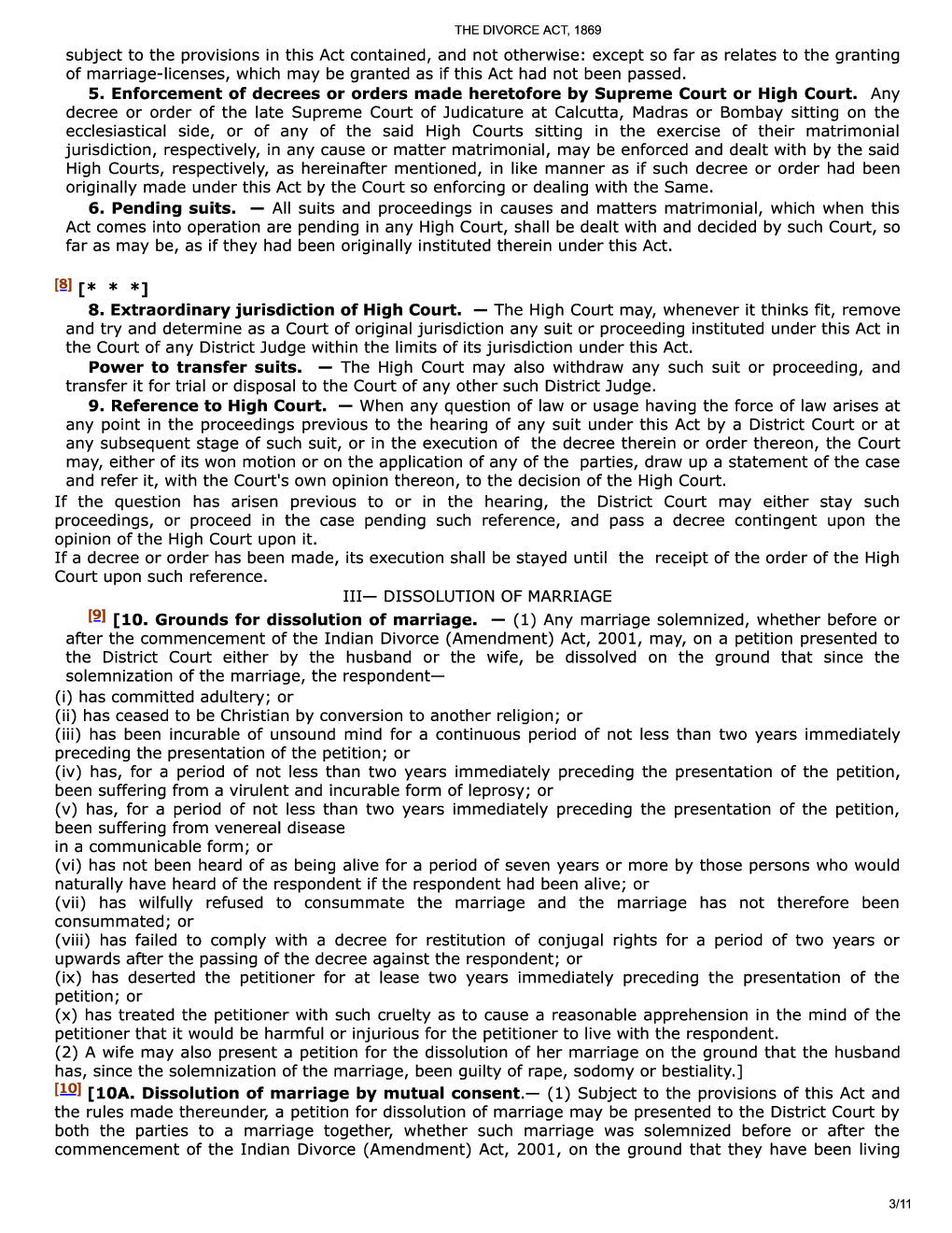 The Divorce Act, 1869 - Page 4