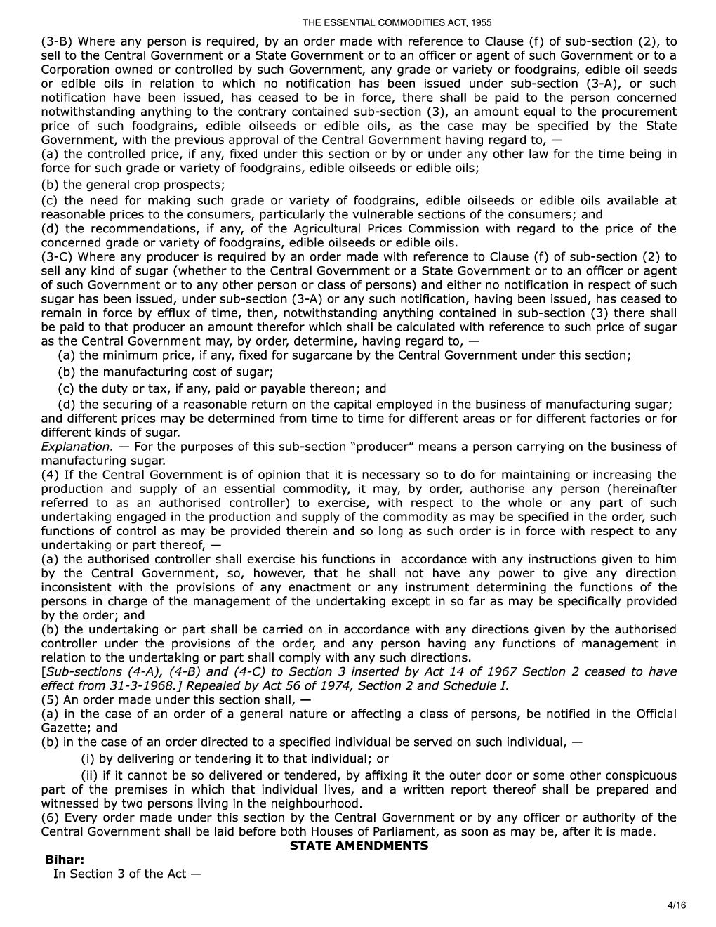 The Essential Commodities Act, 1955 - Page 5