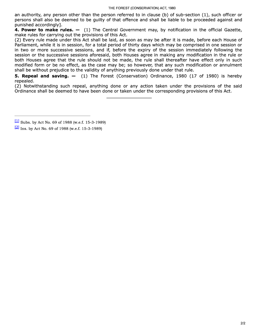 The Forest (Conservation) Act, 1980 - Page 3