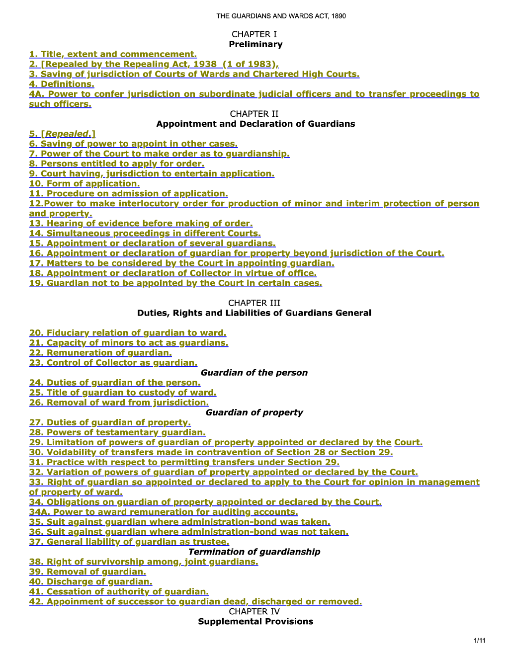 The Guardians And Wards Act, 1890 - Page 2