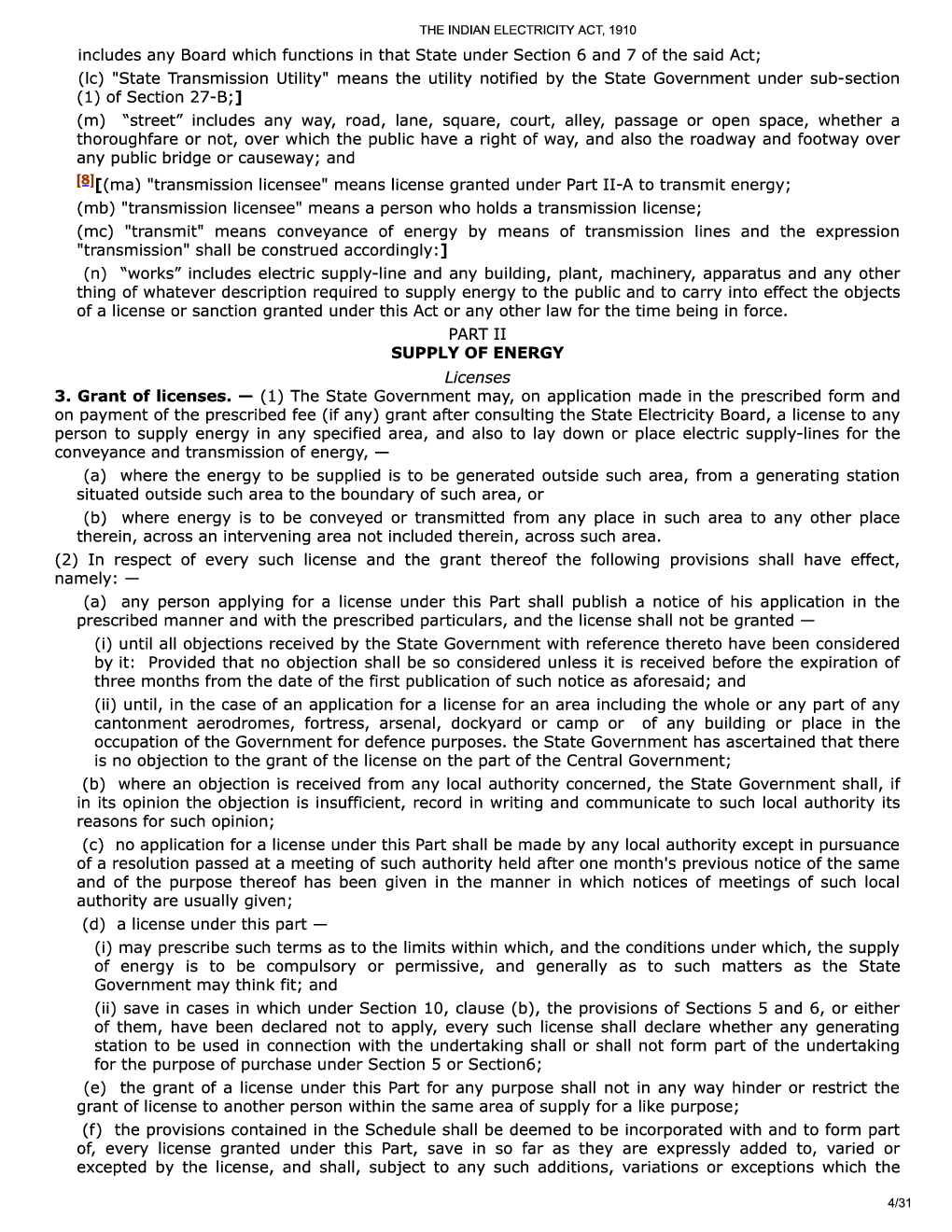 The Indian Electricity Act, 1910 - Page 5