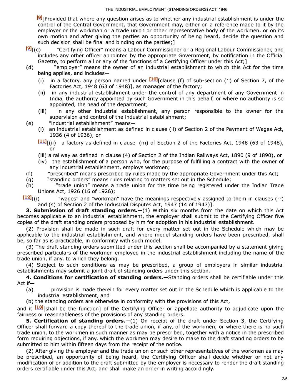 The Industrial Employment (Standing Orders) Act, 1946 - Page 3