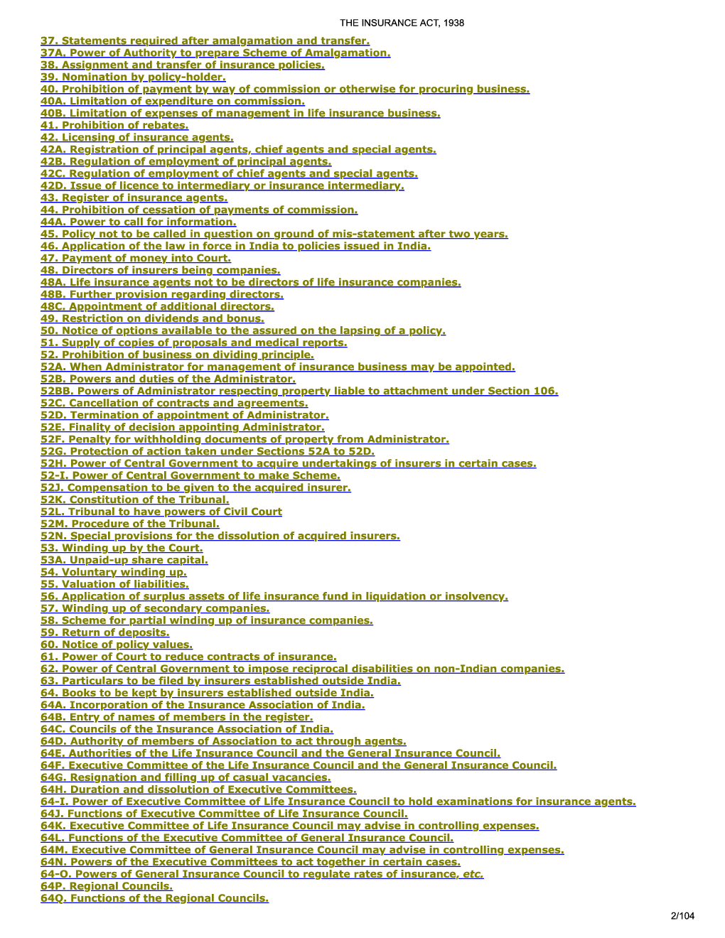 The Insurance Act, 1938 - Page 3