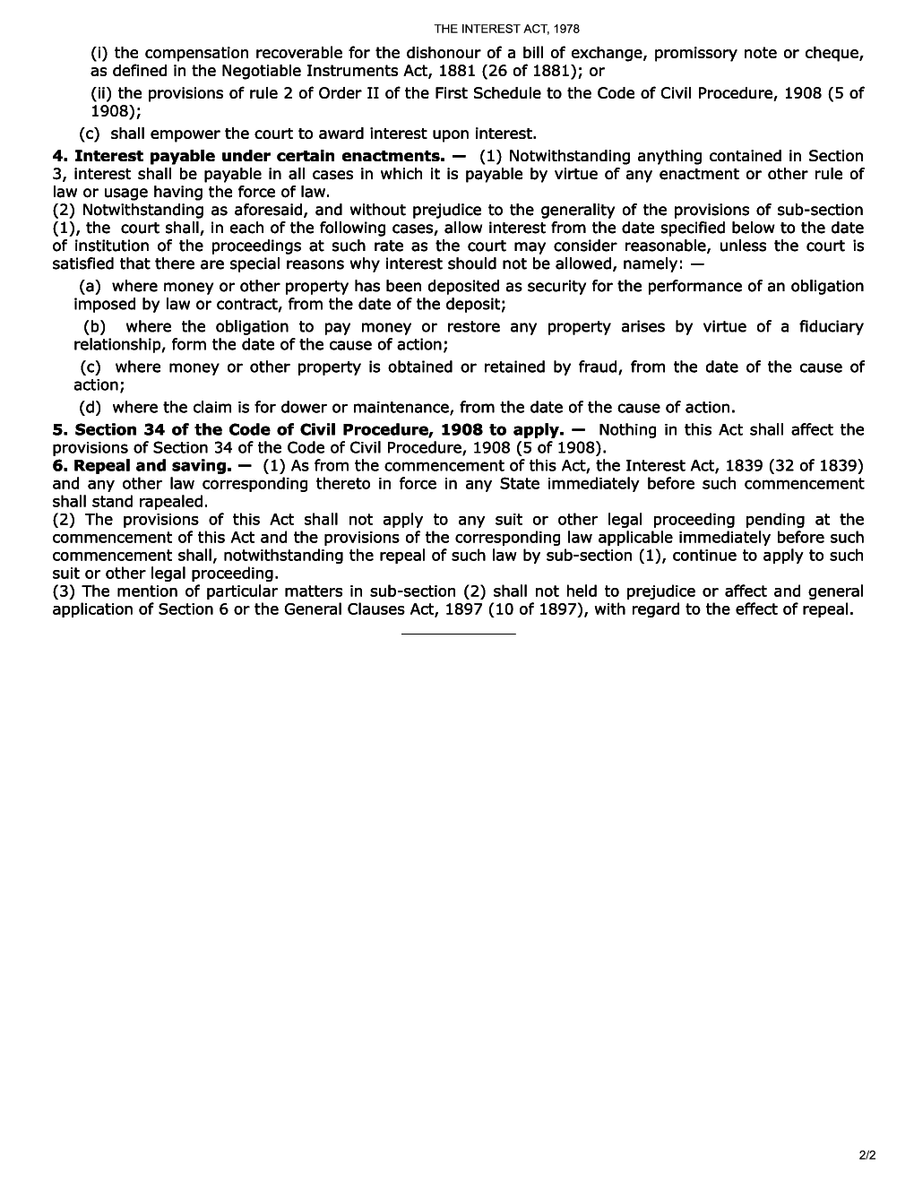 The Interest Act, 1978 - Page 3