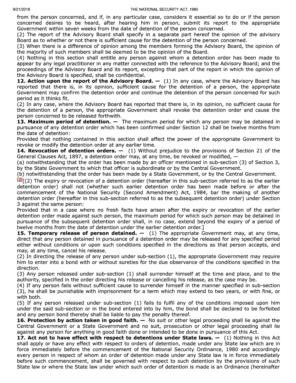 The National Security Act, 1980 - Page 5