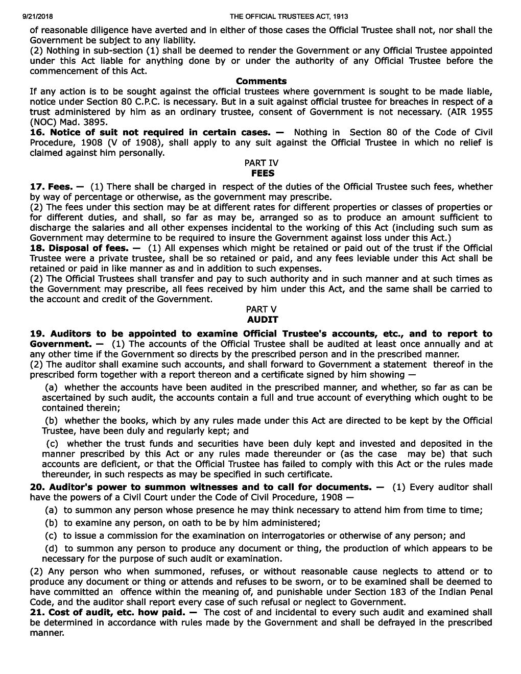 The Official Trustees Act, 1913 - Page 5