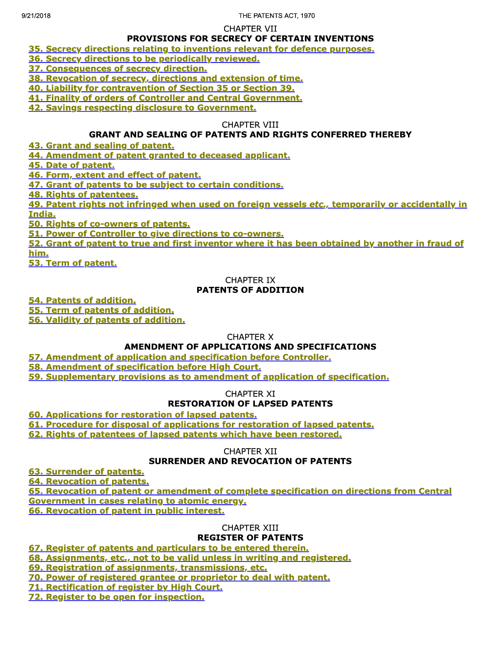 The Patents Act, 1970 - Page 3