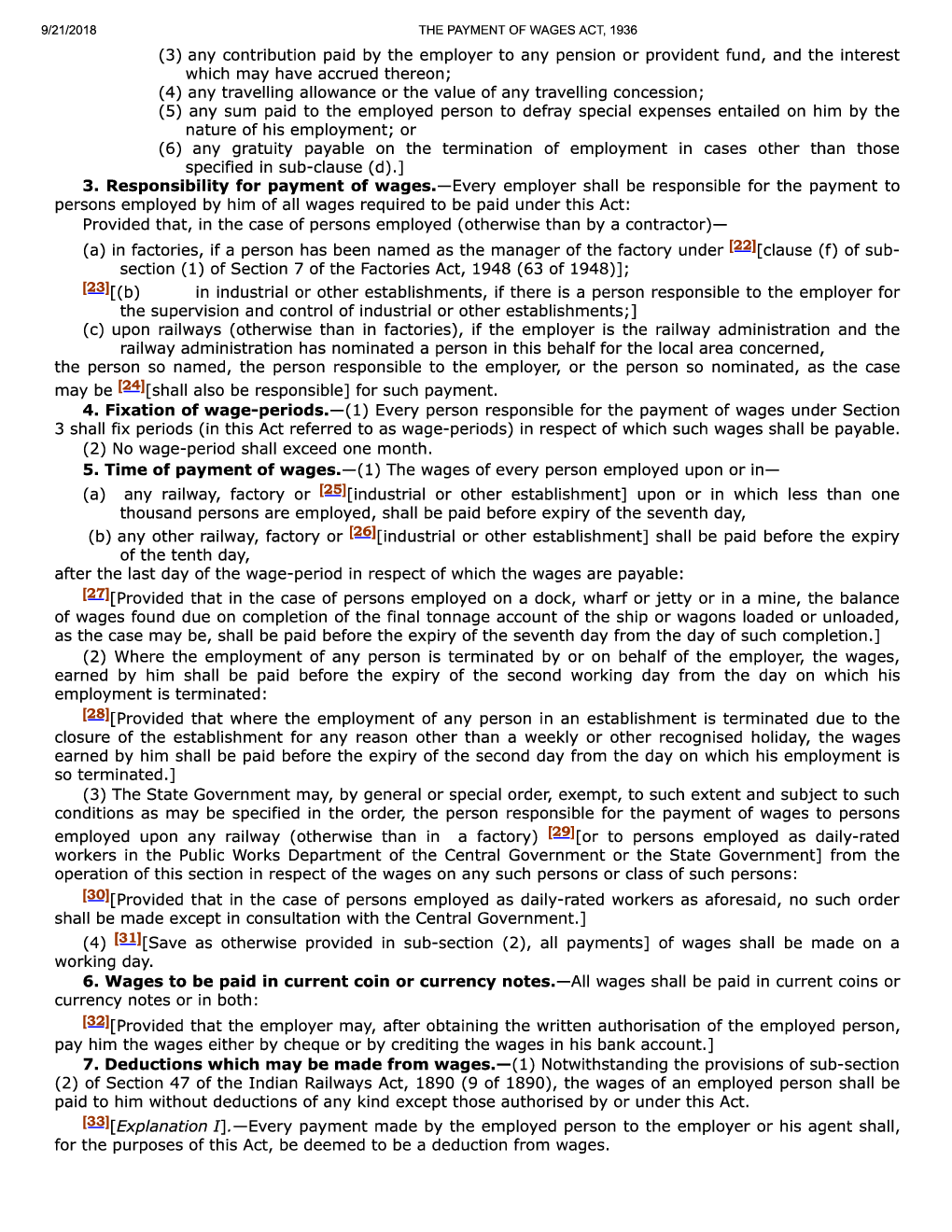 The Payment Of Wages Act, 1936 - Page 4