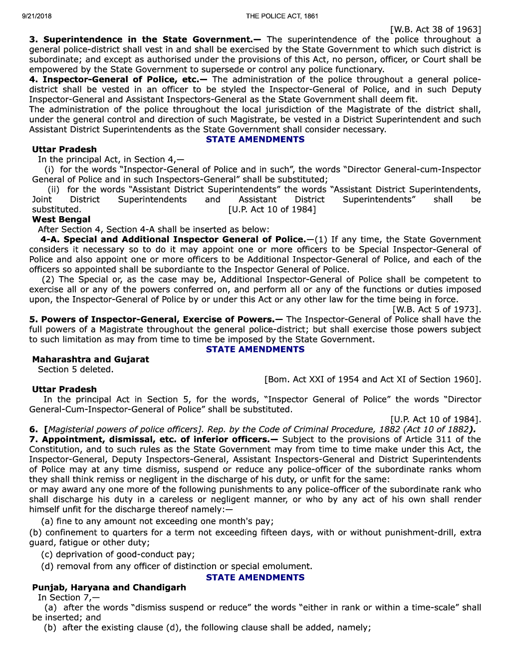 The Police Act, 1861 - Page 4