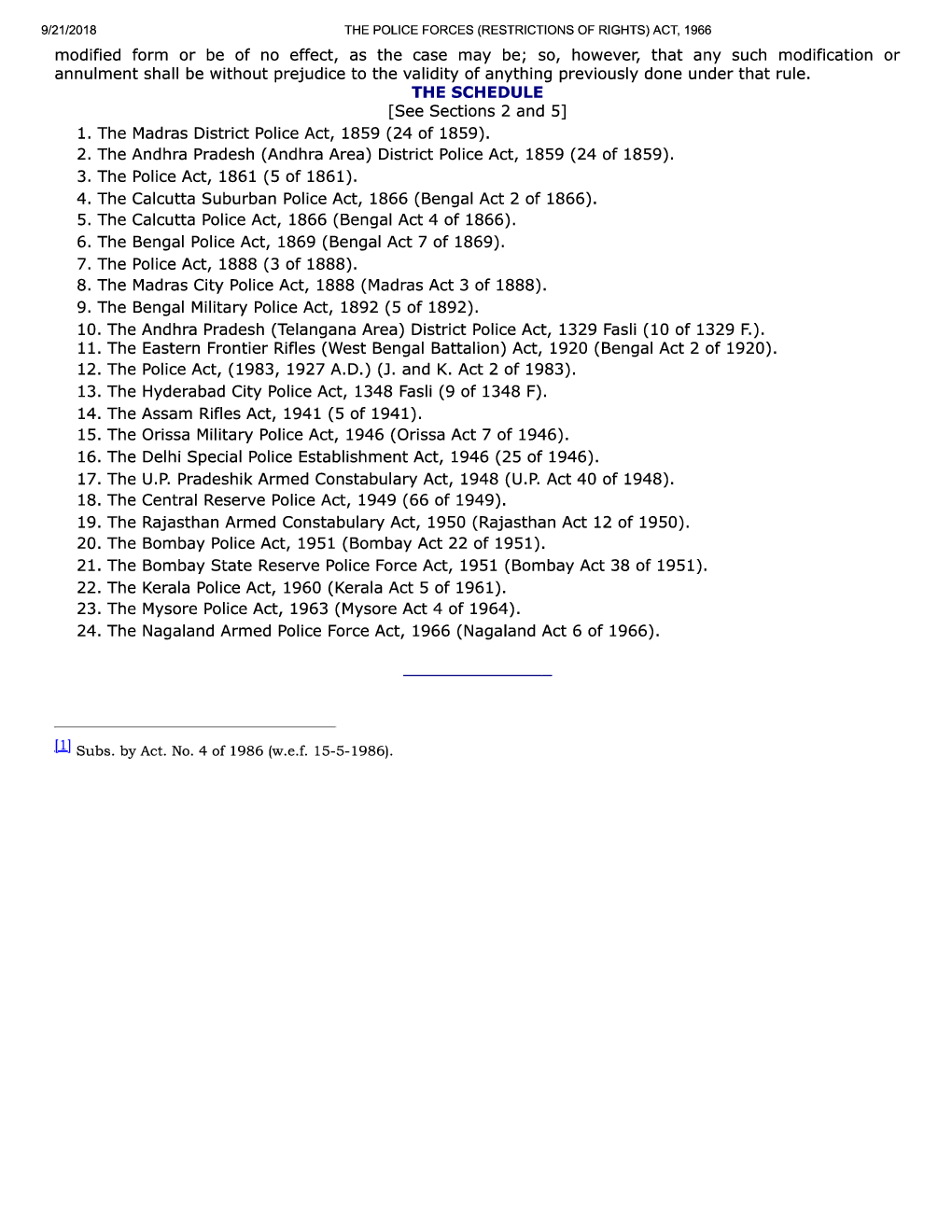 The Police Forces (Restrictions Of Rights) Act, 1966 - Page 3