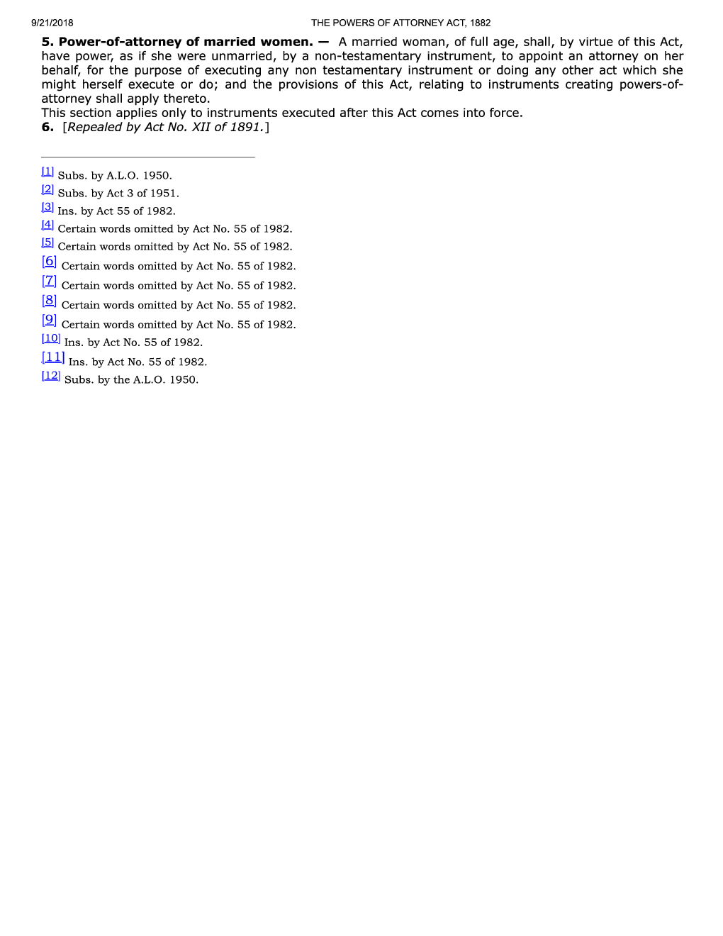The Powers Of Attorney Act, 1882 - Page 3