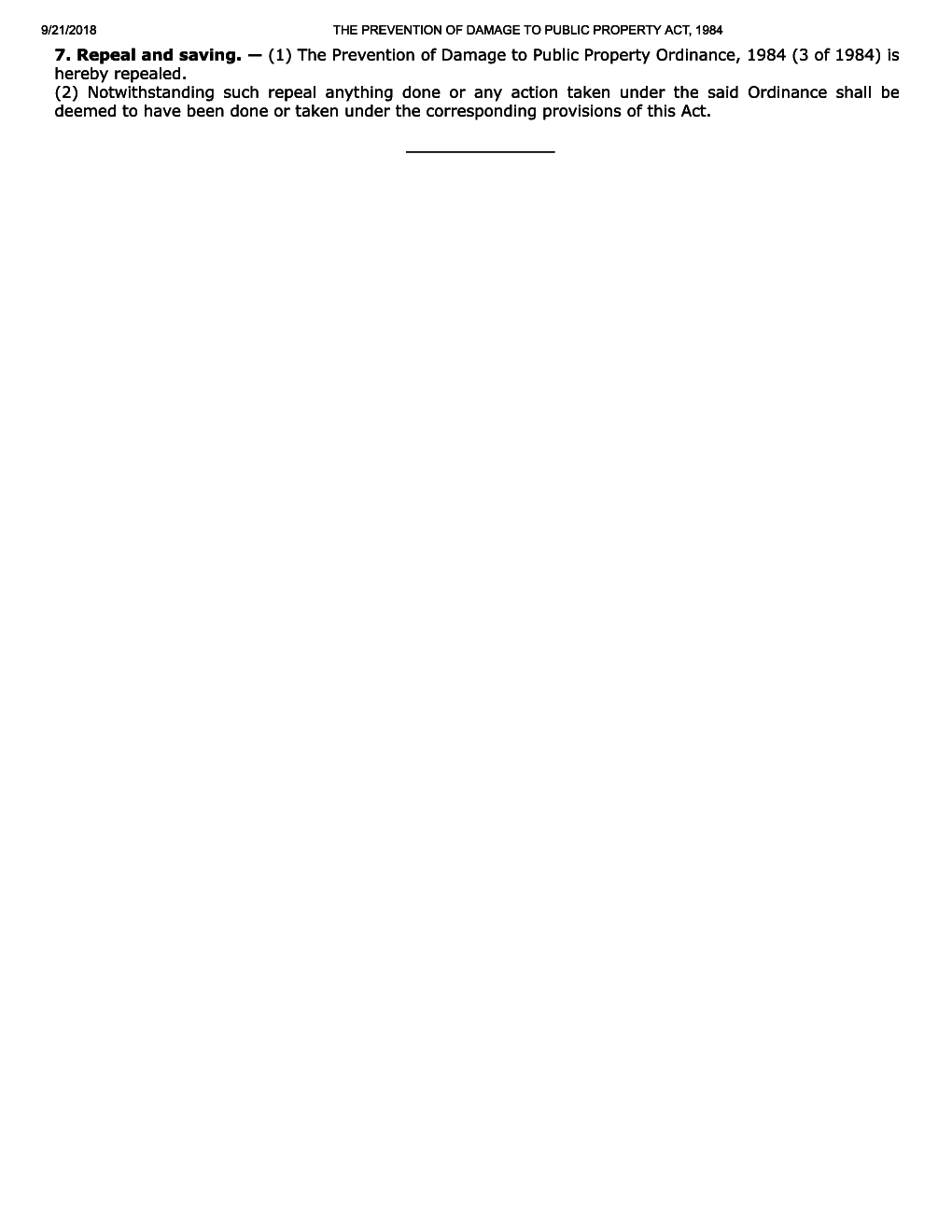 The Prevention Of Damage To Public Property Act, 1984 - Page 3