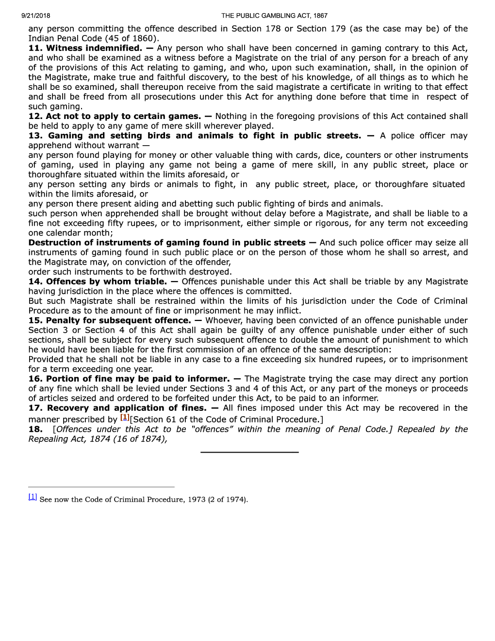 The Public Gambling Act, 1867 - Page 4