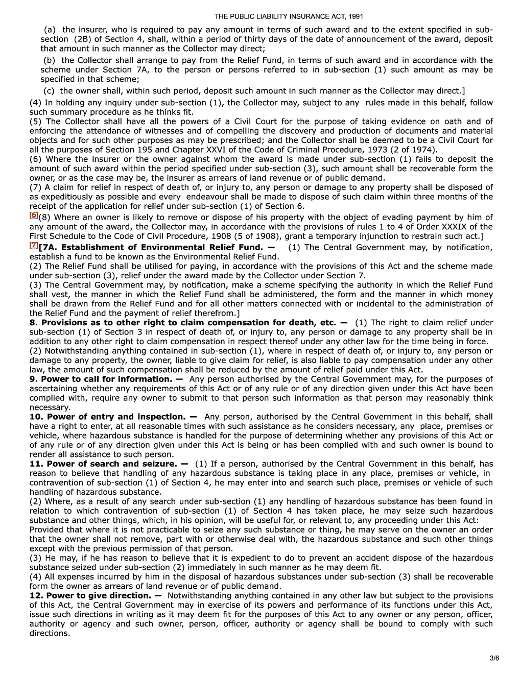 The Public Liability Insurance Act, 1991 - Page 4