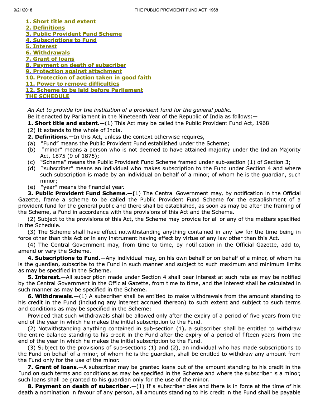 The Public Provident Fund Act, 1968 - Page 2