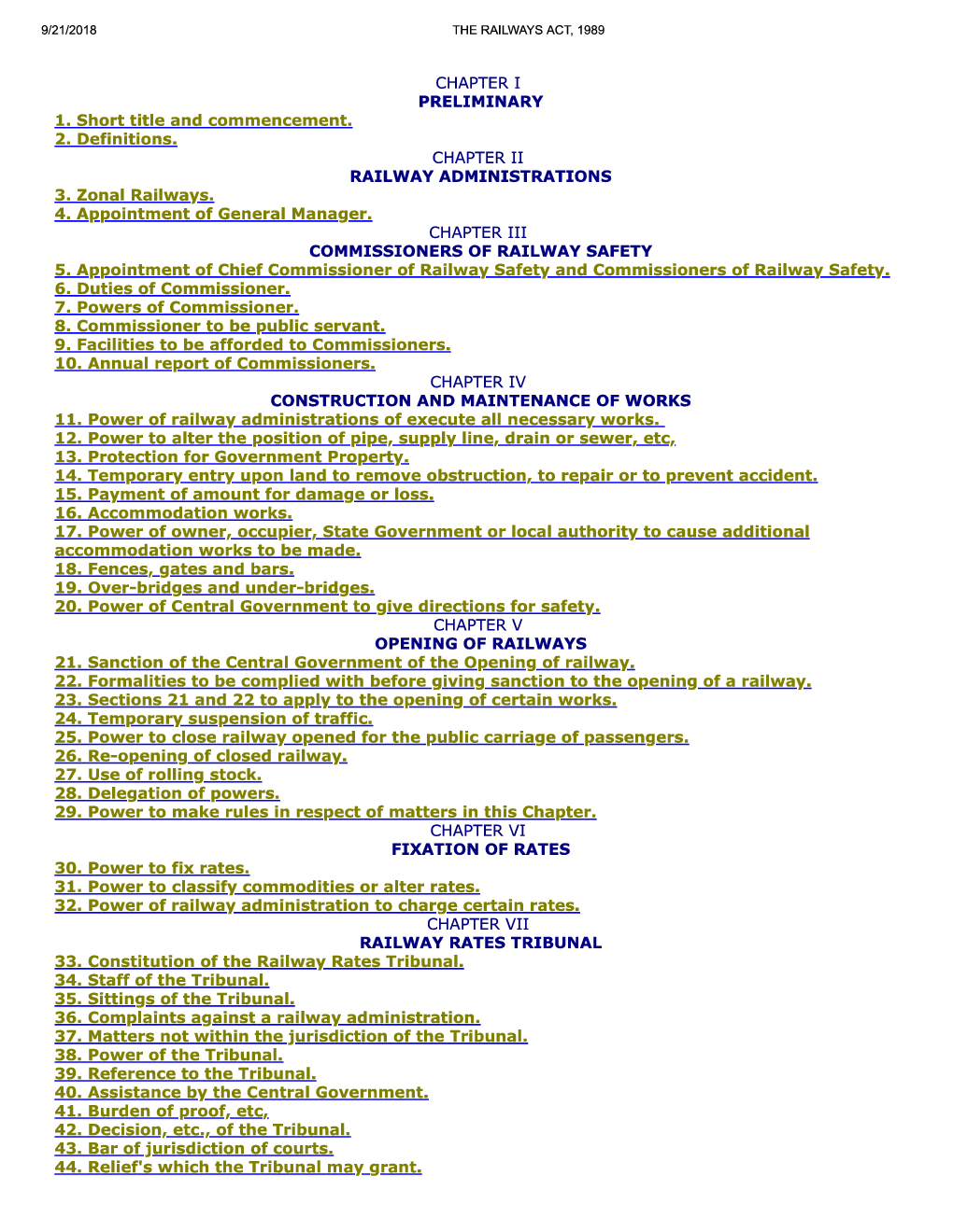 The Railways Act, 1989 - Page 2