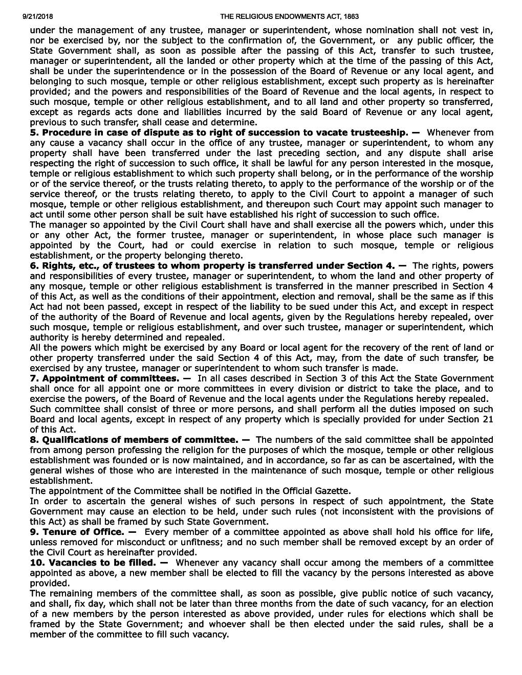 The Religious Endowments Act, 1863 - Page 3