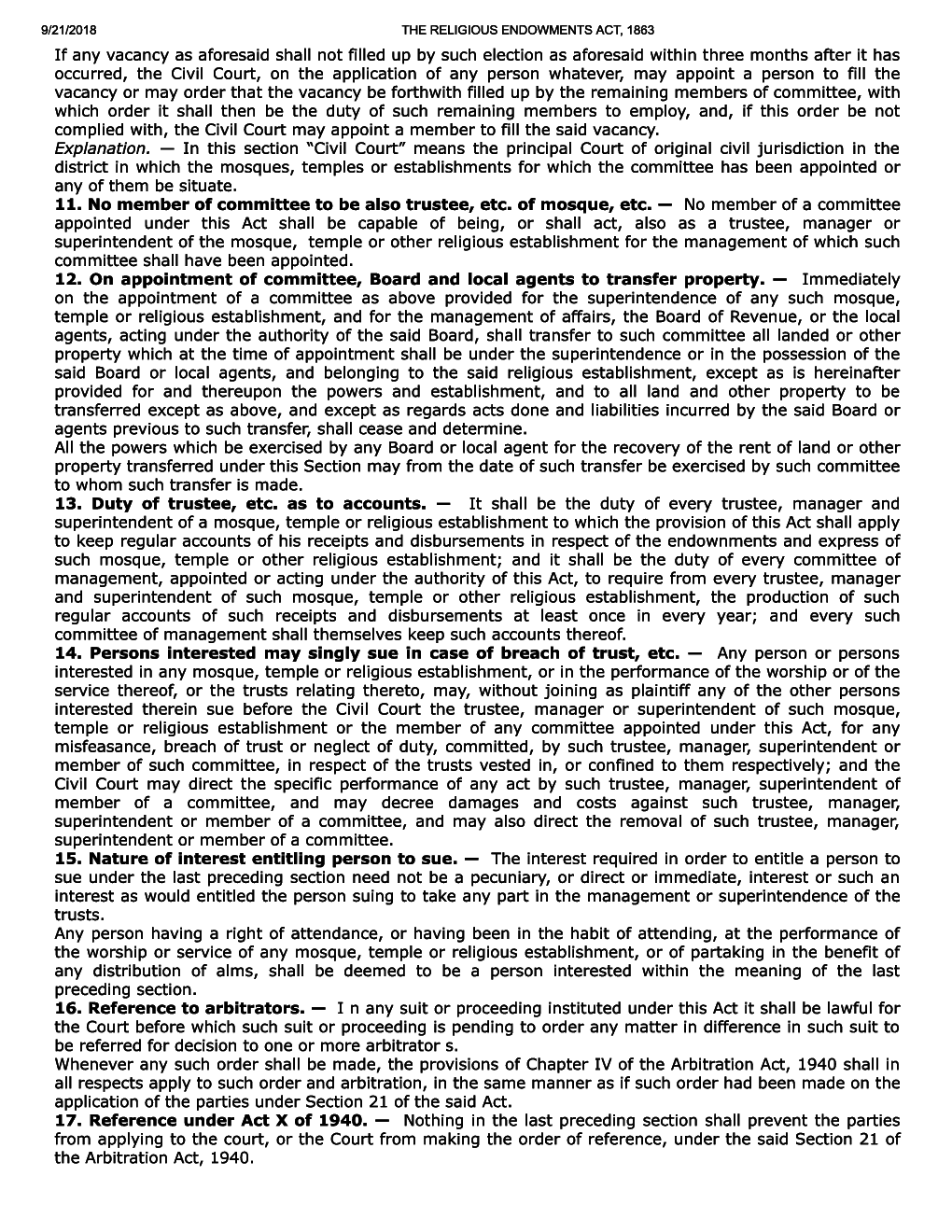 The Religious Endowments Act, 1863 - Page 4