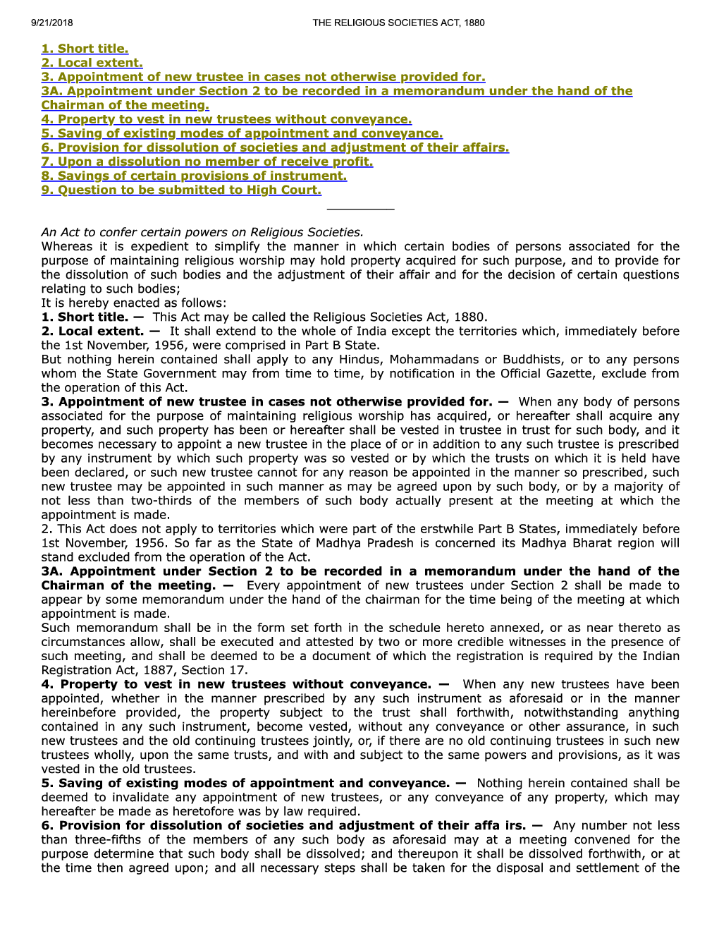 The Religious Societies Act, 1880 - Page 2