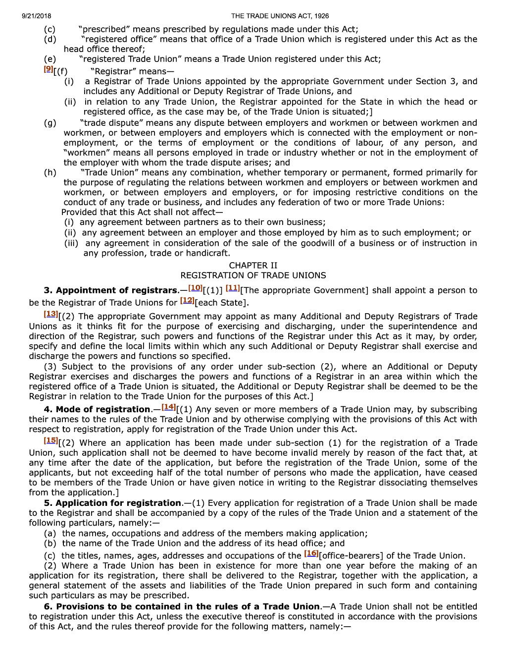 The Trade Unions Act, 1926 - Page 3