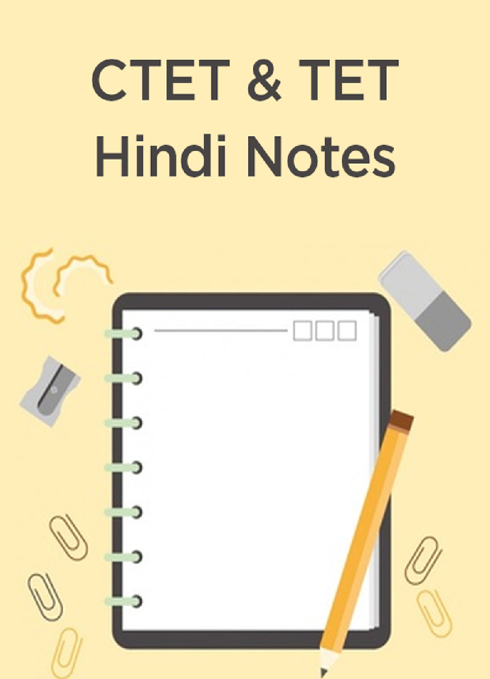 CTET & TET Hindi Notes - Page 1