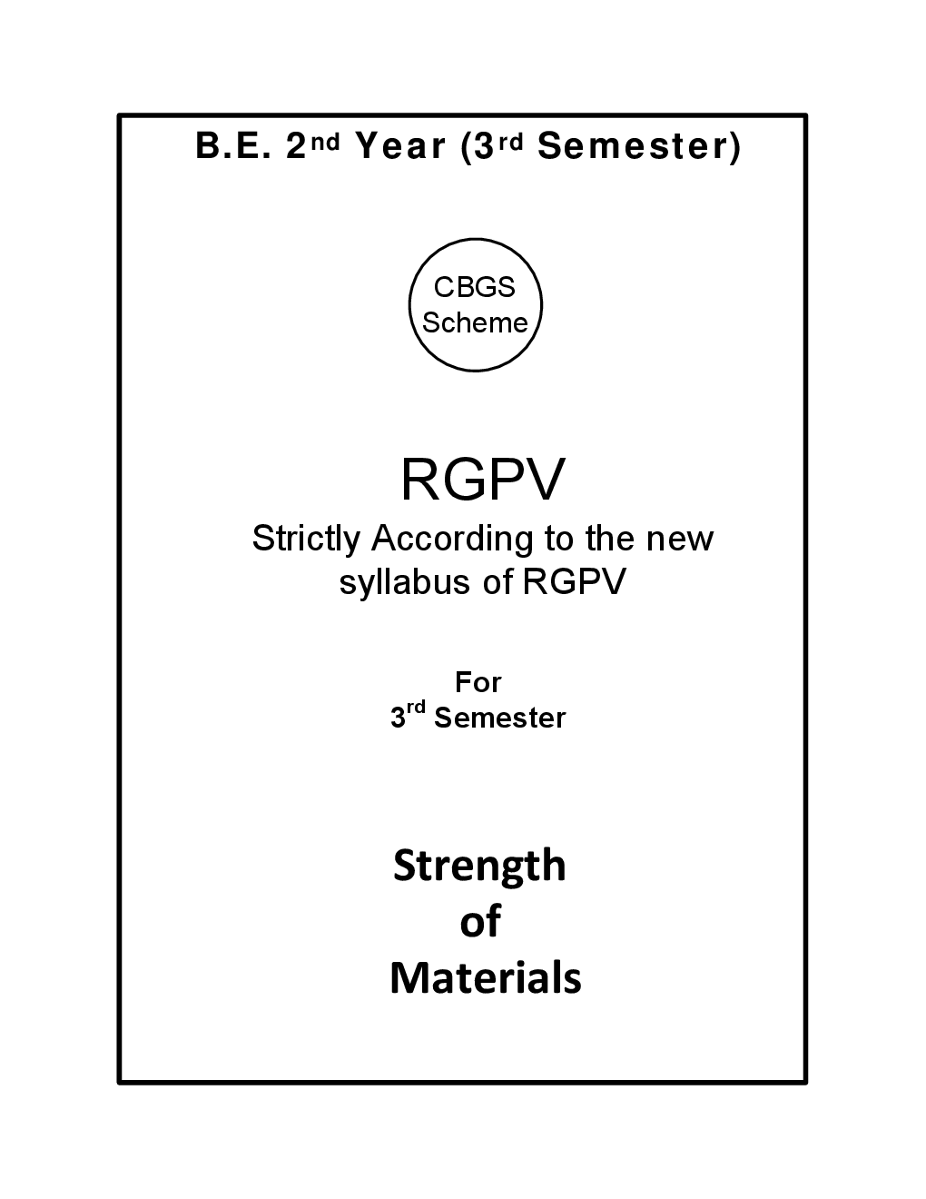 Strength Of Materials For RGPV BE 3rd Sem Civil Engineering - Page 2