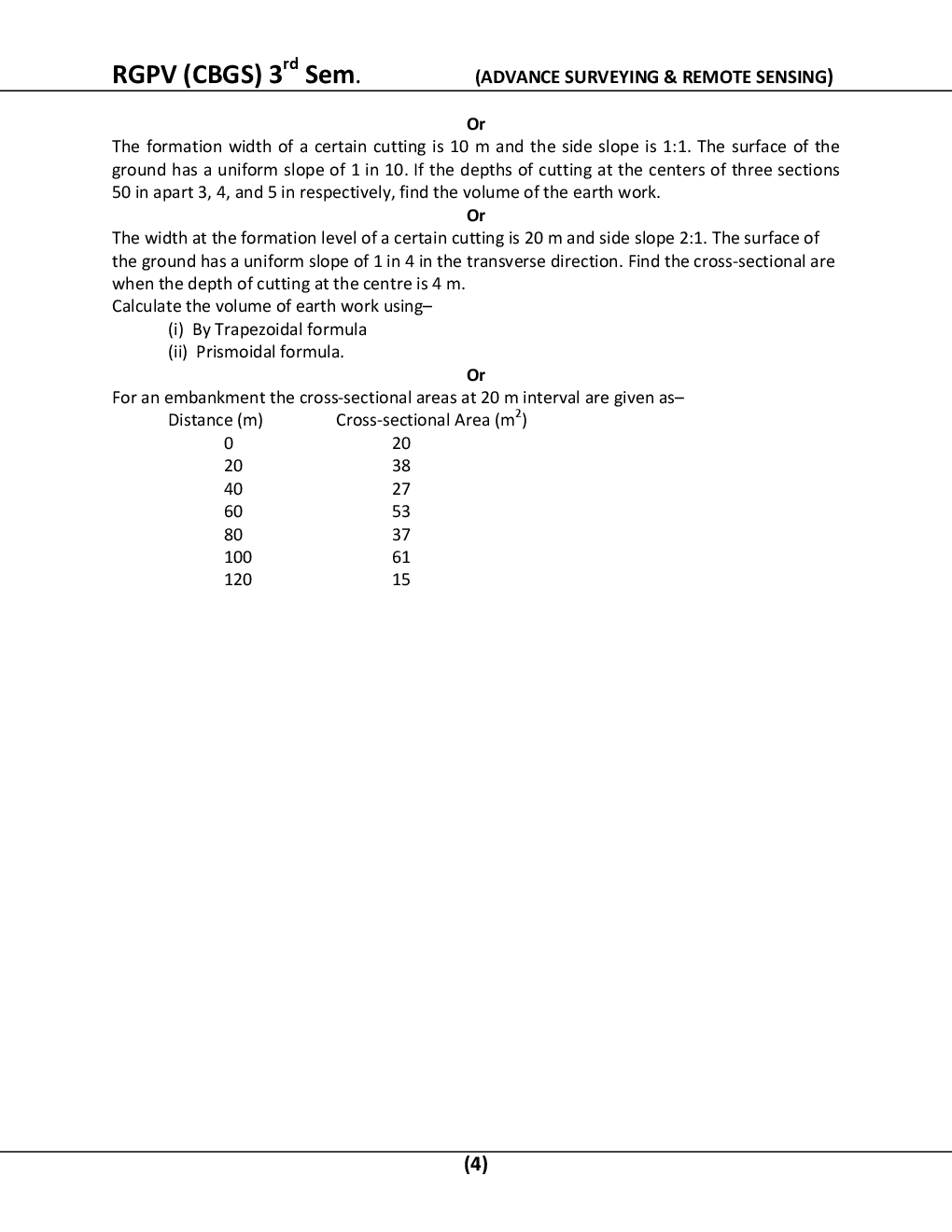 Advanced Surveying & Remote Sensing For RGPV BE 3rd Sem Civil Engineering - Page 5