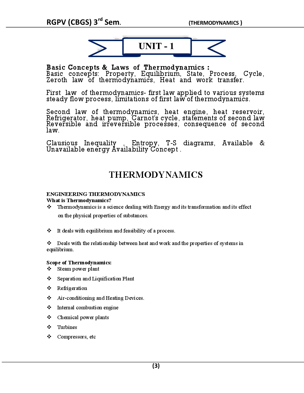 Thermodynamics For RGPV BE 3rd Sem Mechnical Engineering - Page 4