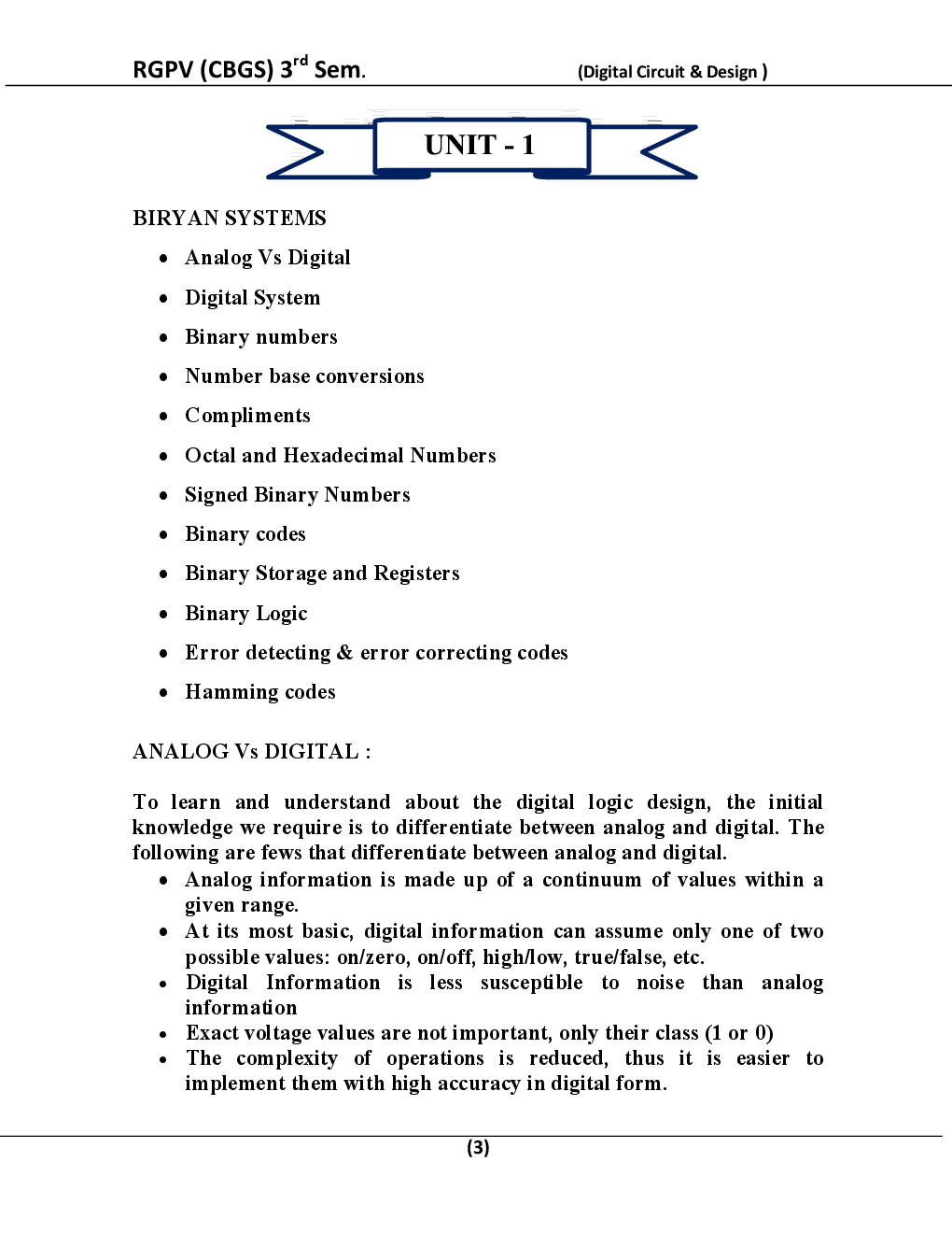 Digital Circuit & Design For BE 3rd Sem Computer Science Engineering - Page 4