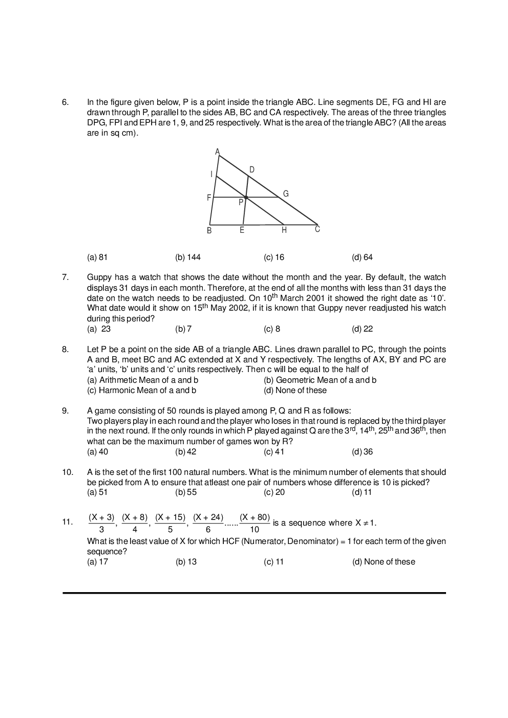 CAT Mock Test Paper - 4 Questions & Explanations - Page 3