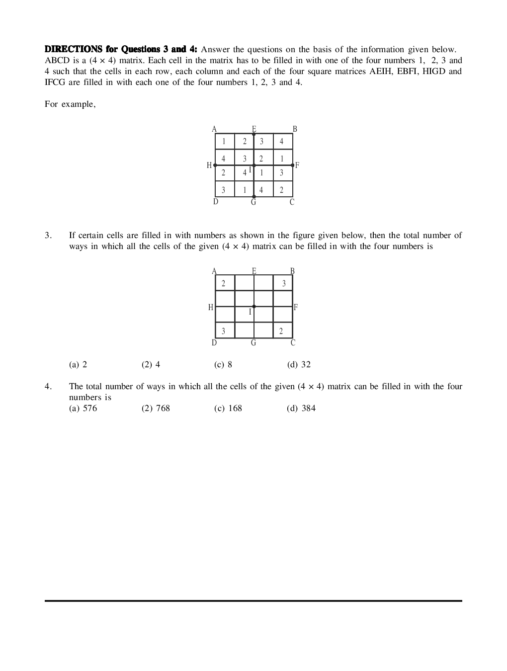 CAT Mock Test Paper - 30 Questions & Explanations - Page 3