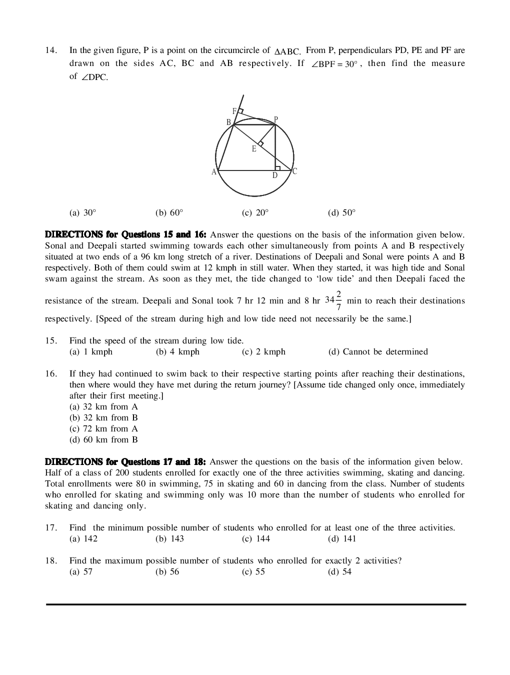 CAT Mock Test Paper - 32 Questions & Explanations - Page 4