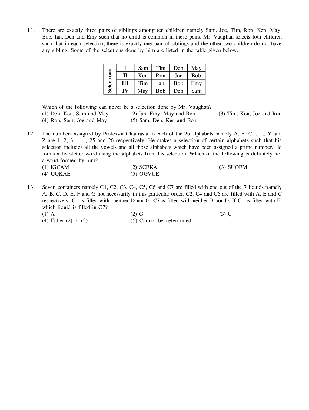 CAT Mock Test Paper - 37 Questions & Explanations - Page 4