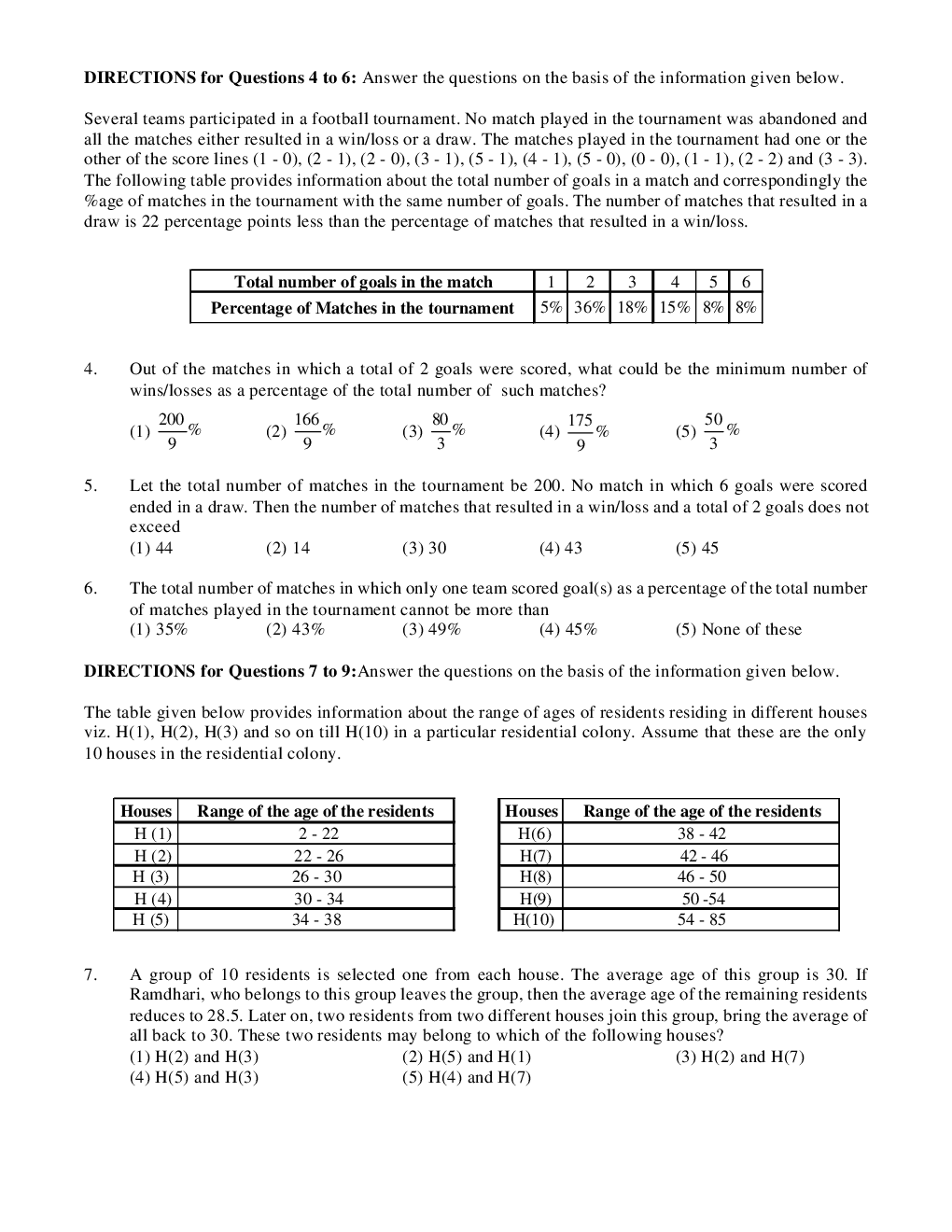 CAT Mock Test Paper - 54 Questions & Explanations - Page 3